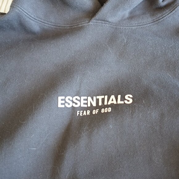 Essentials - Fear of God - Black Hoodie - Small - Picture 2 of 5